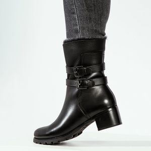 BLONDO Fabiana leather boots (Sz 7)